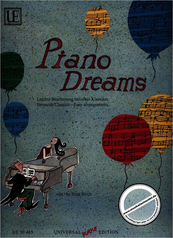 Titelbild für UE 30465 - PIANO DREAMS