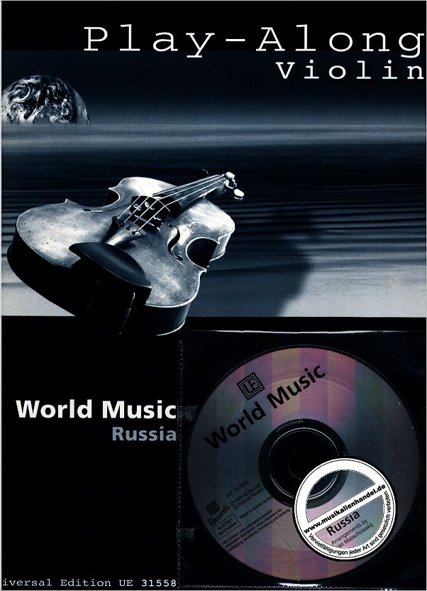 Titelbild für UE 31558 - WORLD MUSIC RUSSIA