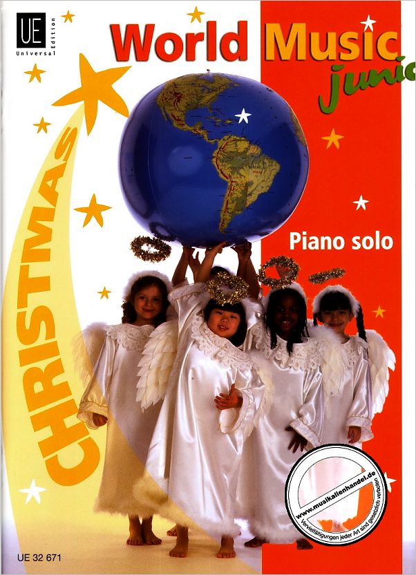 Titelbild für UE 32671 - WORLD MUSIC JUNIOR - CHRISTMAS
