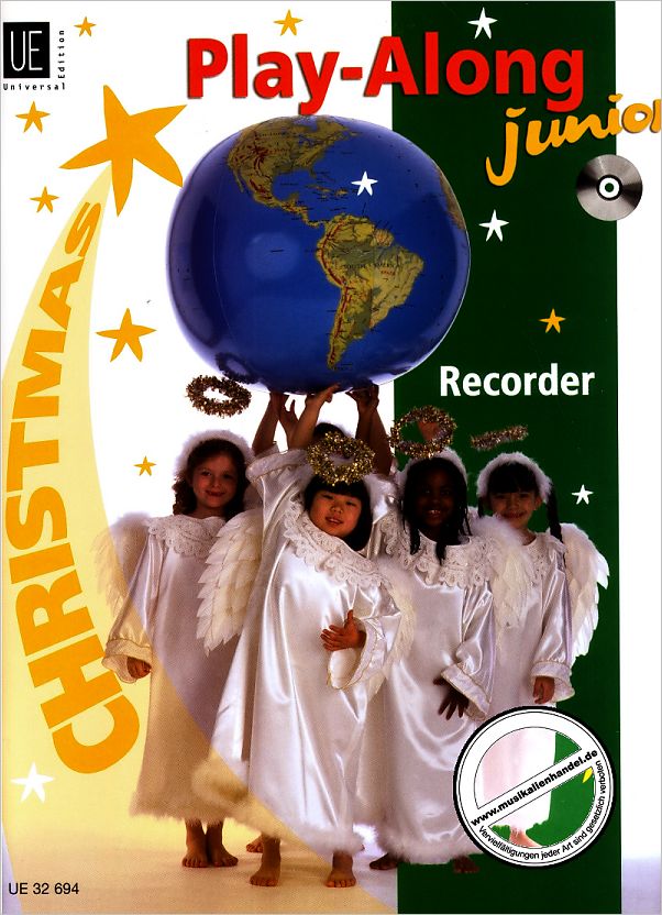 Titelbild für UE 32694 - WORLD MUSIC JUNIOR - CHRISTMAS