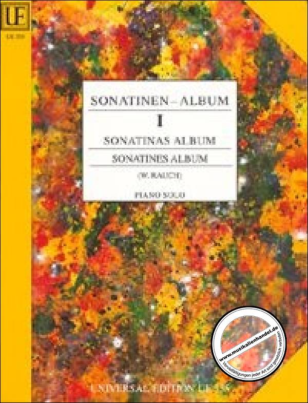 Titelbild für UE 335 - SONATINEN ALBUM 1