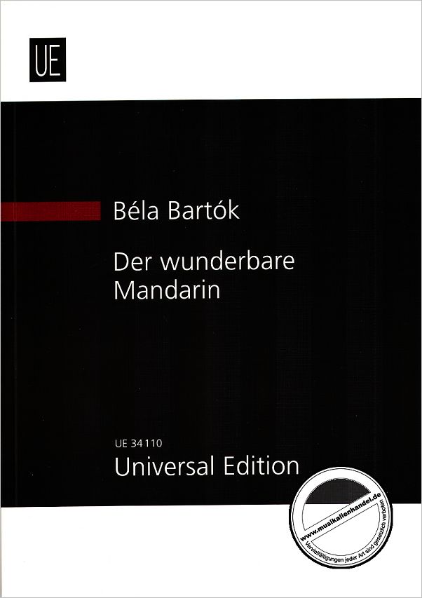 Titelbild für UE 34110 - DER WUNDERBARE MANDARIN