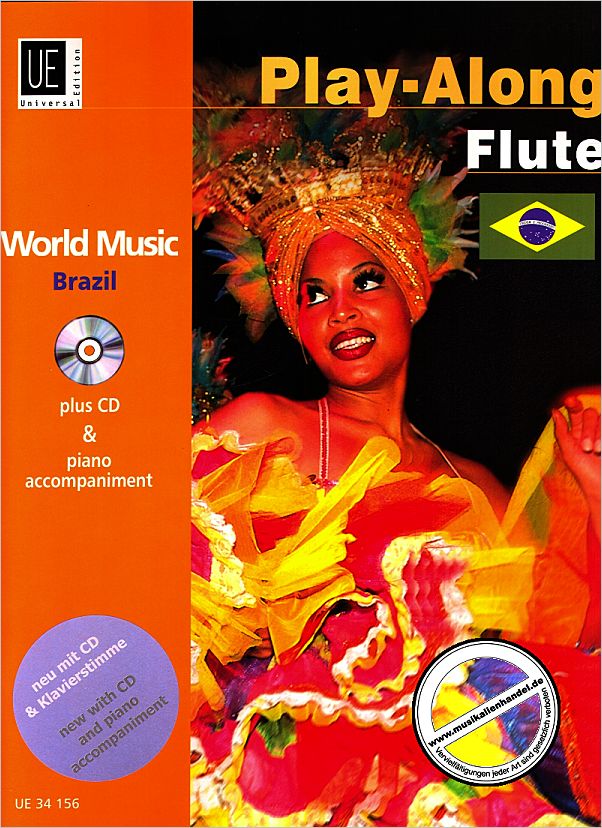 Titelbild für UE 34156 - WORLD MUSIC BRAZIL