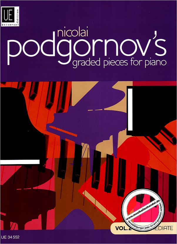 Titelbild für UE 34552 - GRADED PIECES FOR PIANO 2