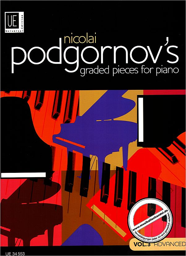 Titelbild für UE 34553 - GRADED PIECES FOR PIANO 3