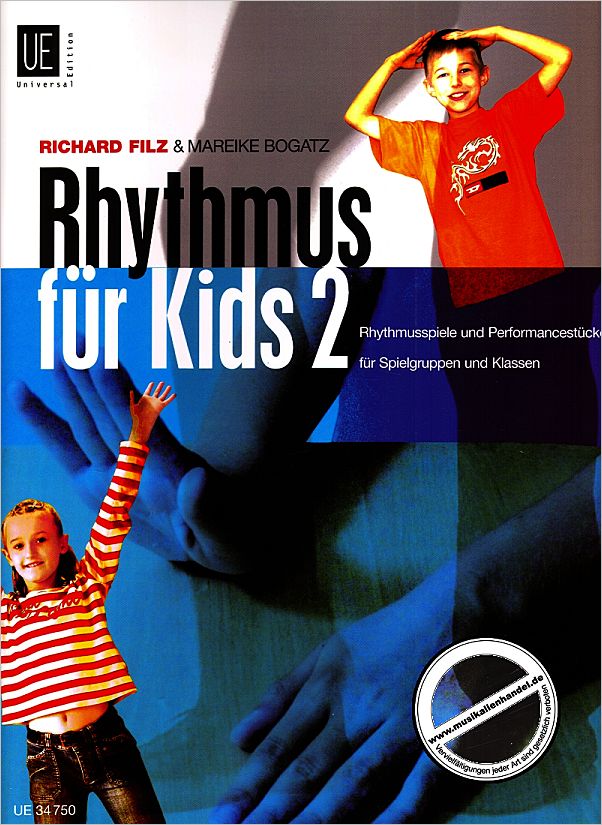 Titelbild für UE 34750 - RHYTHMUS FUER KIDS 2