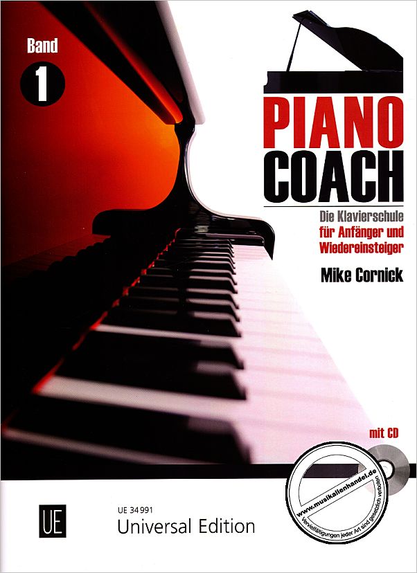 Titelbild für UE 34991 - PIANO COACH 1