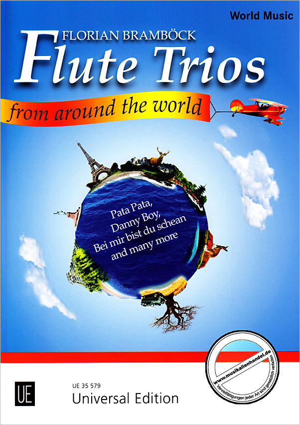 Titelbild für UE 35579 - FLUTE TRIOS FROM AROUND THE WORLD