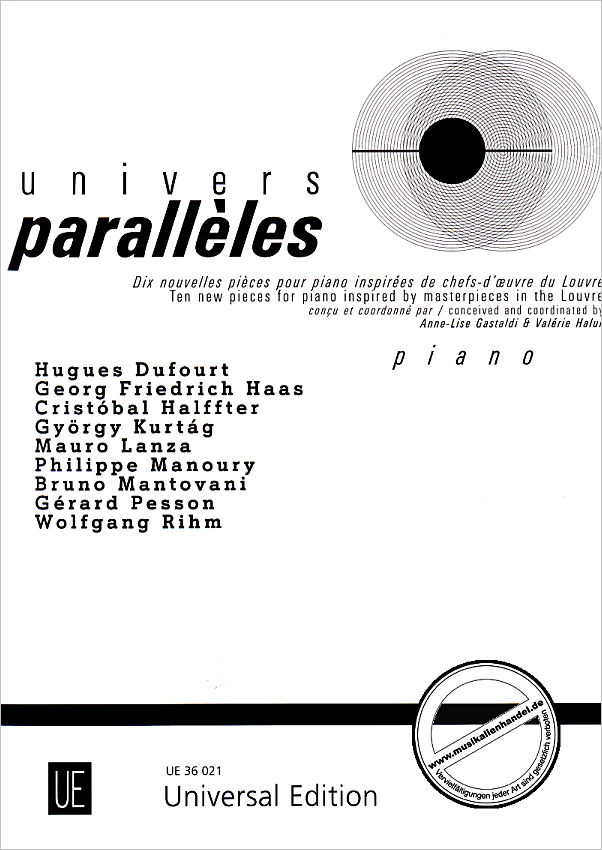 Titelbild für UE 36021 - UNIVERS PARALLELES