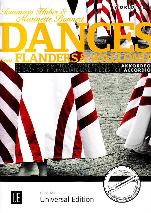 Titelbild für UE 36123 - DANCES FROM FLANDERS + WALLONIA