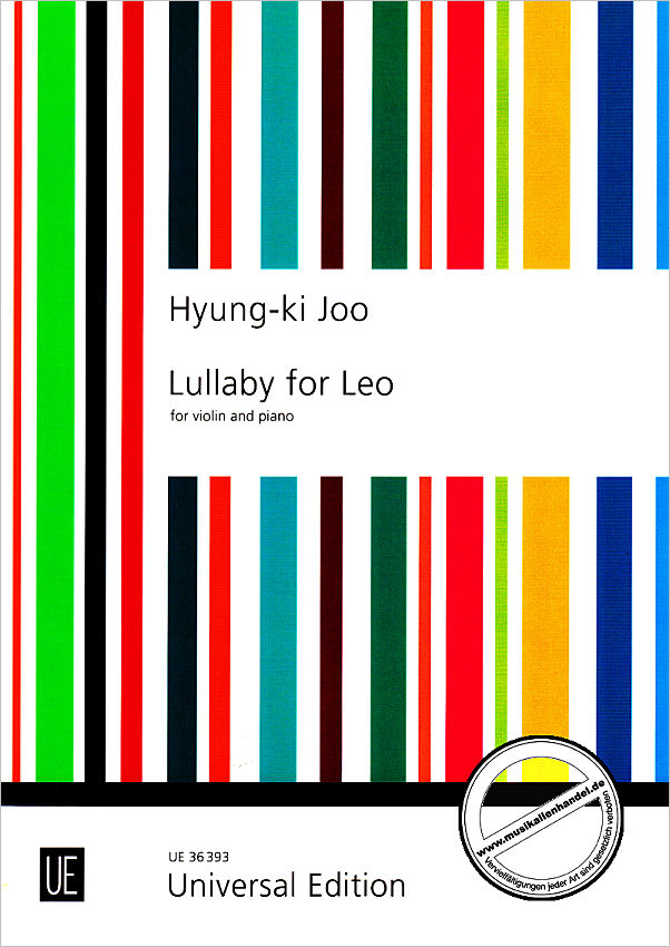 Titelbild für UE 36393 - LULLABY FOR LEO