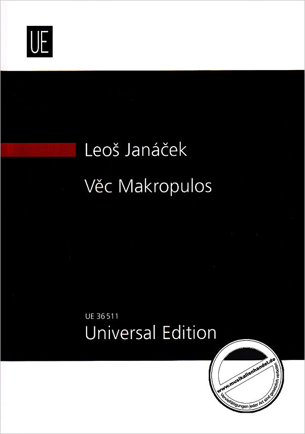 Titelbild für UE 36511 - VEC MAKROPULOS