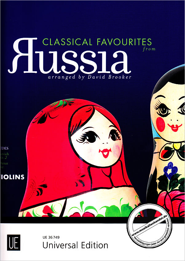 Titelbild für UE 36749 - CLASSICAL FAVOURITES FROM RUSSIA