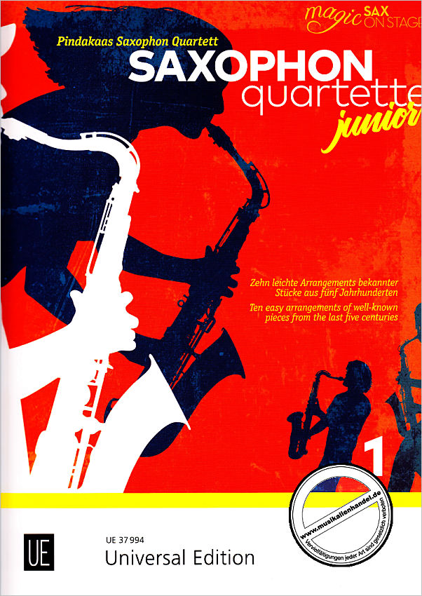Titelbild für UE 37994 - Quartette Junior 1