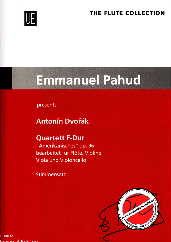 Titelbild für UE 38032 - Quartett F-Dur op 96 (amerikanisches Quartett)