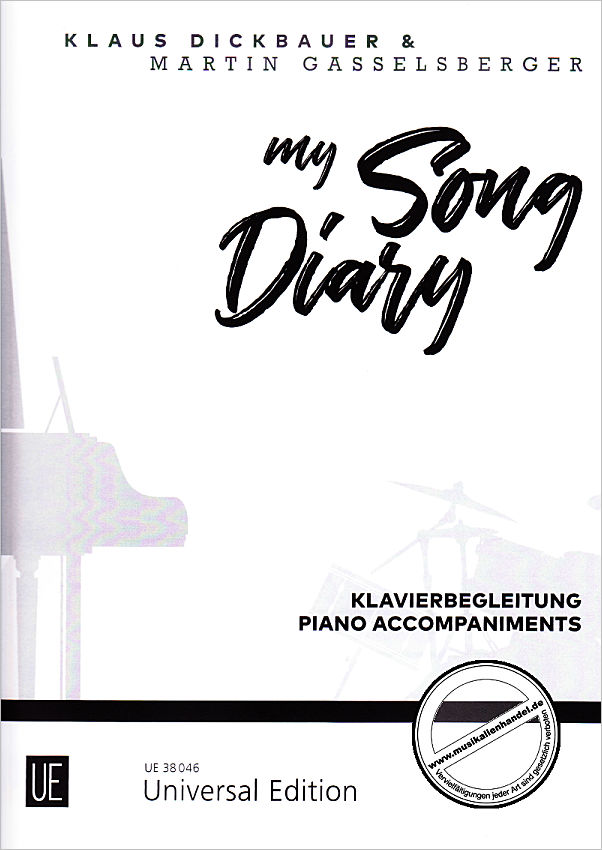 Titelbild für UE 38046 - My song diary