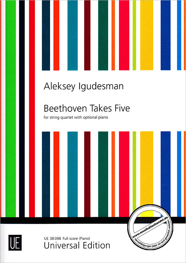 Titelbild für UE 38098 - Beethoven takes five