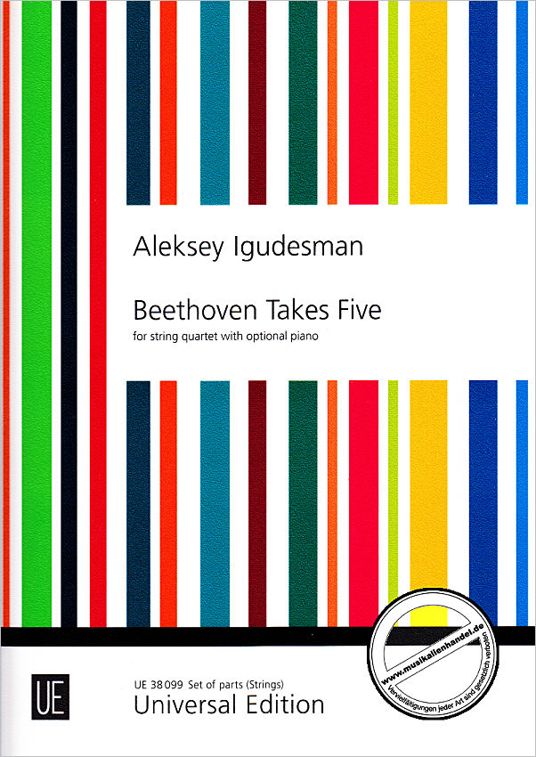 Titelbild für UE 38099 - Beethoven takes five