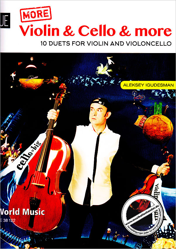 Titelbild für UE 38122 - More Violin + Cello + more
