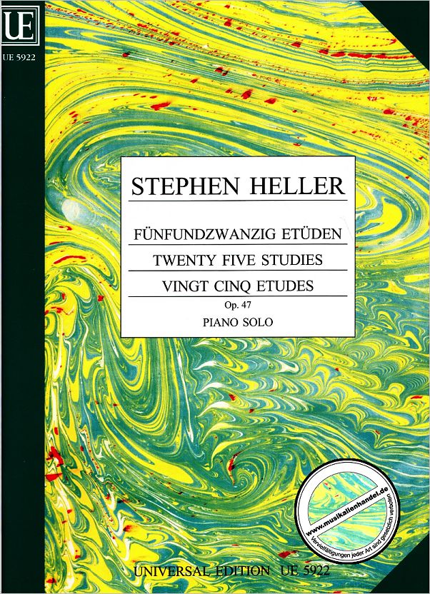 Titelbild für UE 5922 - 25 ETUEDEN OP 47 FUER RHYTHMUS UND AUSDRUCK