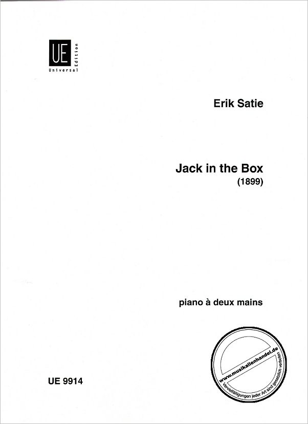 Titelbild für UE 9914 - JACK IN THE BOX