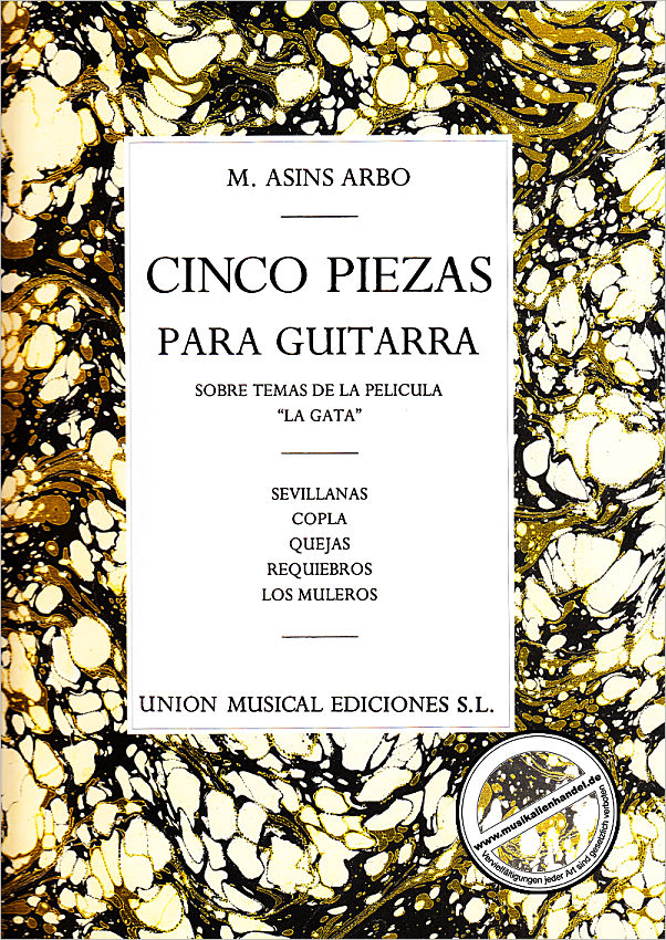 Titelbild für UMG 19160 - CINCO PIEZAS