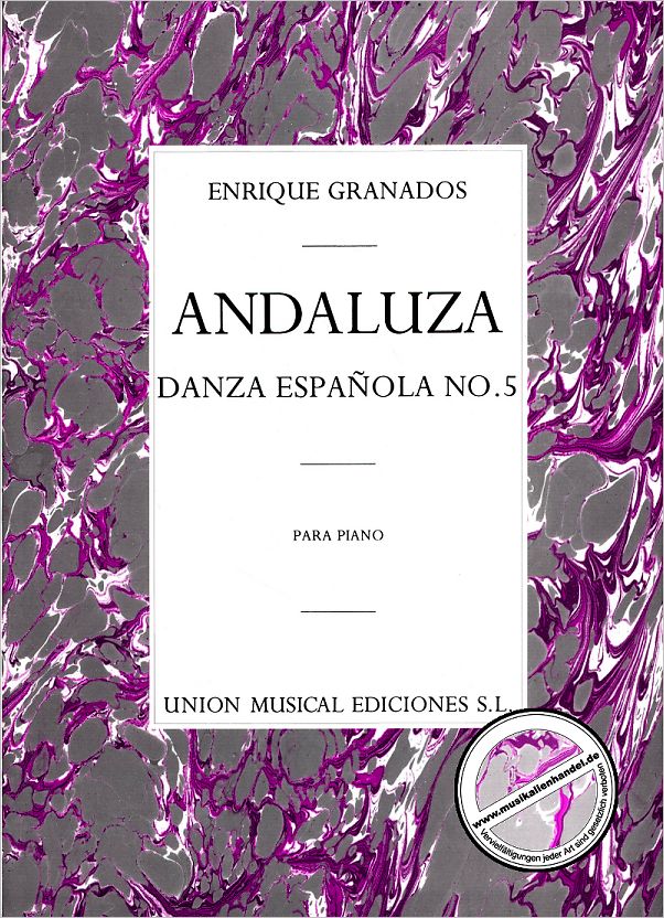 Titelbild für UMP 70930 - ANDALUZA (DANZA ESPANOLA 5)