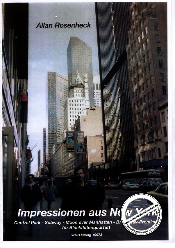 Titelbild für URSUS 19973 - IMPRESSIONEN AUS NEW YORK