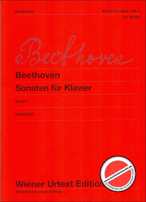 Titelbild für UT 50109 - SONATEN 3 (24-32)