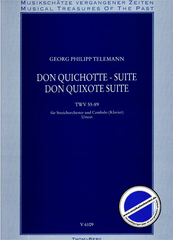 Titelbild für V 6109 - DON QUICHOTTE SUITE