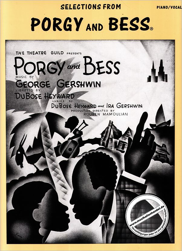 Titelbild für VF 1910 - PORGY + BESS - SELECTIONS