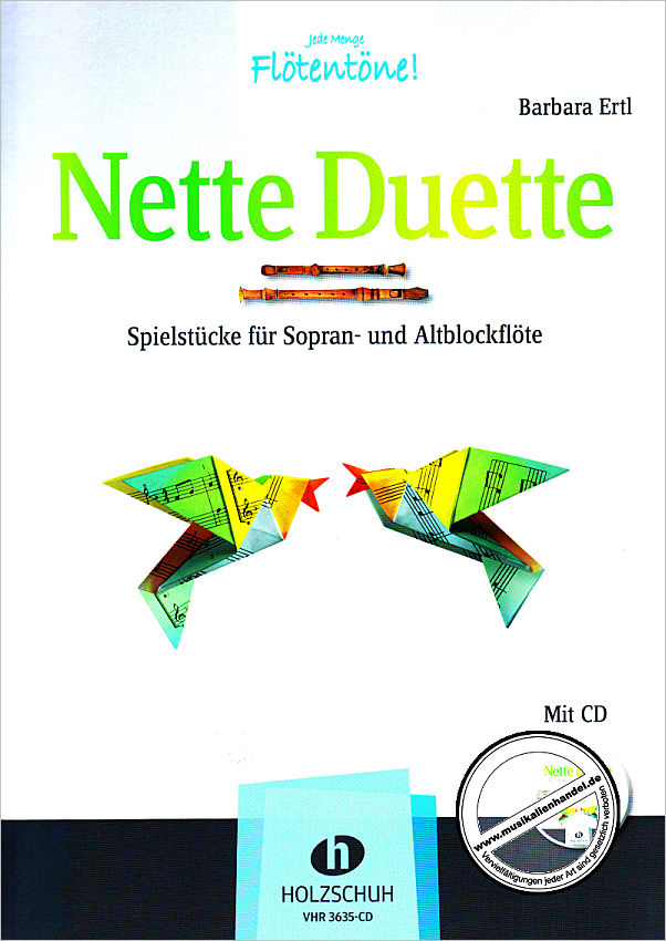 Titelbild für VHR 3635-CD - NETTE DUETTE