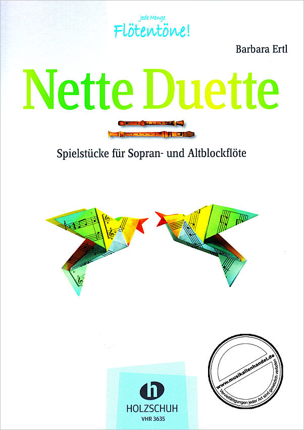 Titelbild für VHR 3635 - NETTE DUETTE
