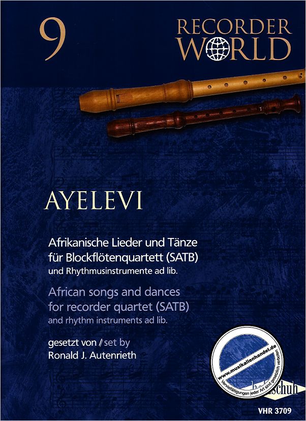 Titelbild für VHR 3709 - AYELEVI - AFRIKANISCHE LIEDER + TAENZE