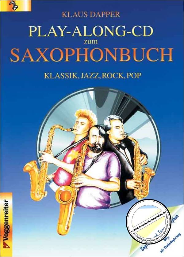 Titelbild für VOGG 0279-0 - DAS SAXOPHONBUCH 1 PLAY ALONG CD