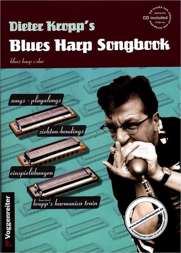 Titelbild für VOGG 0550-1 - BLUES HARP SONGBOOK