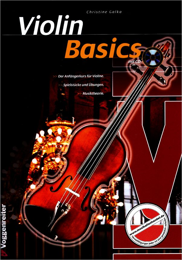 Titelbild für VOGG 0645-4 - VIOLIN BASICS