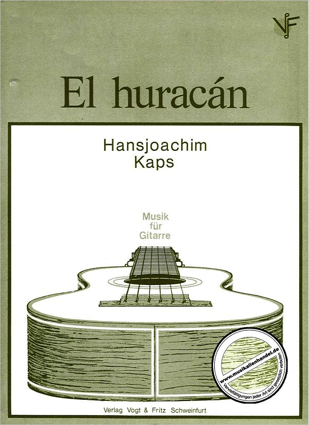 Titelbild für VOGT 401 - EL HURACAN