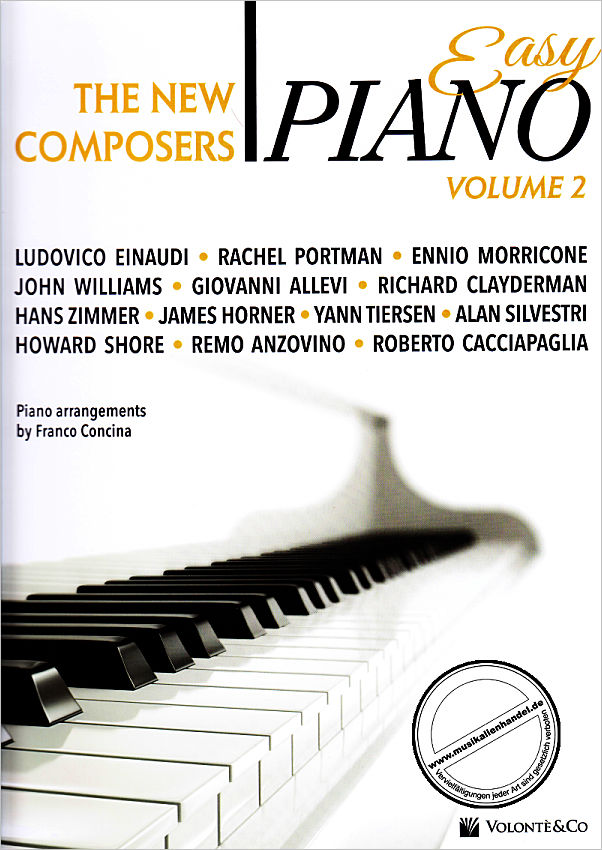 Titelbild für VOLONTE -MB785 - The new composers 2
