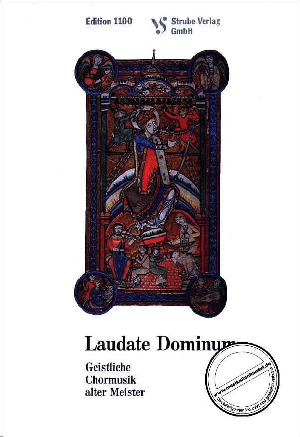 Titelbild für VS 1100 - LAUDATE DOMINUM - CHORMUSIK ALTER MEIST