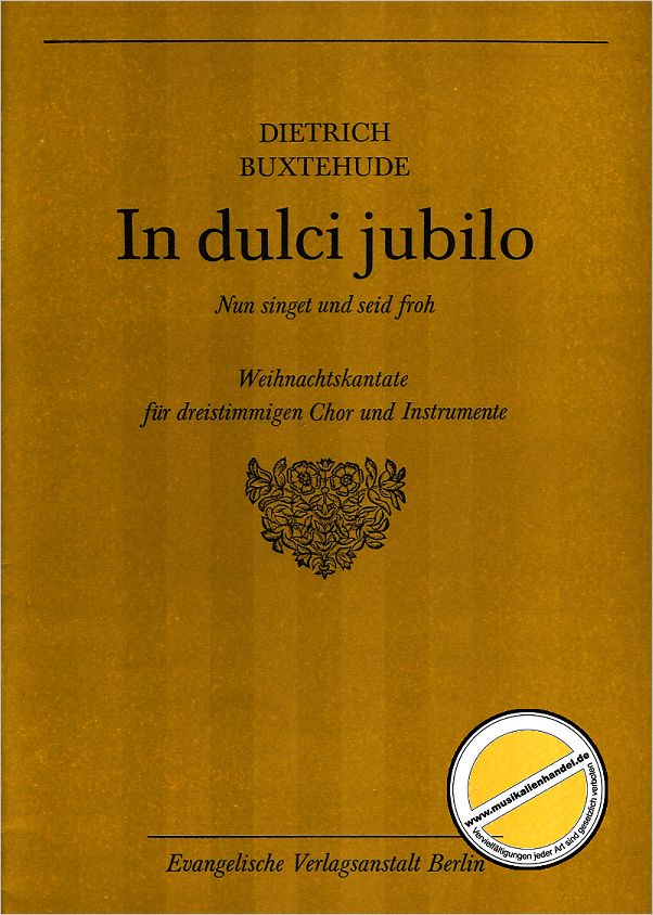 Titelbild für VS 1230 - IN DULCI JUBILO NUN SINGET UND SEID FROH