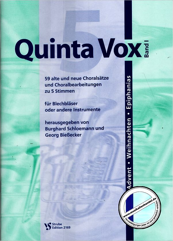 Titelbild für VS 2169 - QUINTA VOX 1