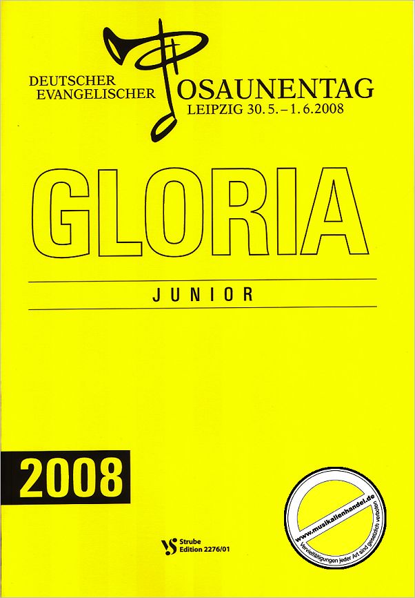 Titelbild für VS 2276-01 - GLORIA JUNIOR 2008
