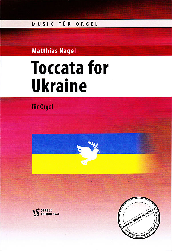 Titelbild für VS 3644 - Toccata for Ukraine