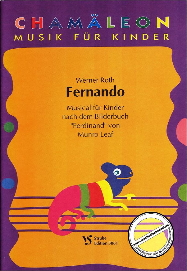 Titelbild für VS 5061 - FERNANDO - MUSICAL FUER KINDER