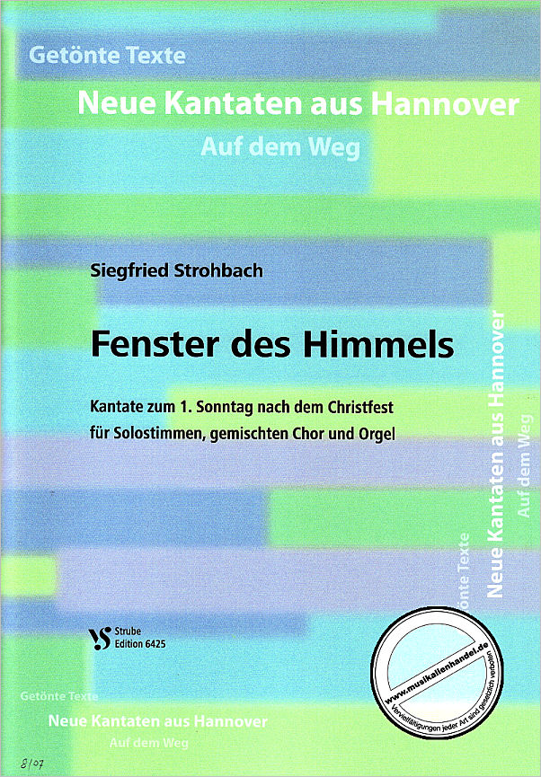 Titelbild für VS 6425 - FENSTER DES HIMMELS