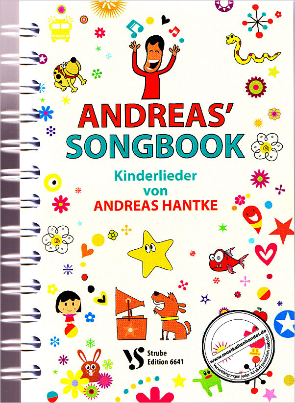 Titelbild für VS 6641 - ANDREAS' SONGBOOK