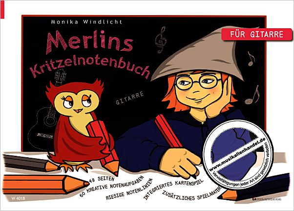 Titelbild für W 4018 - Merlins Kritzelnotenbuch
