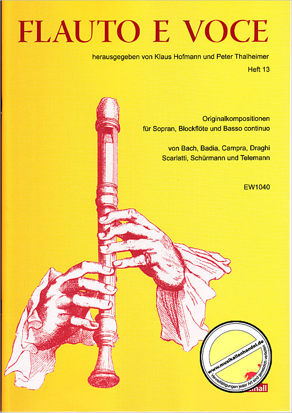 Titelbild für WALHALL 1040 - Flauto e voce 13