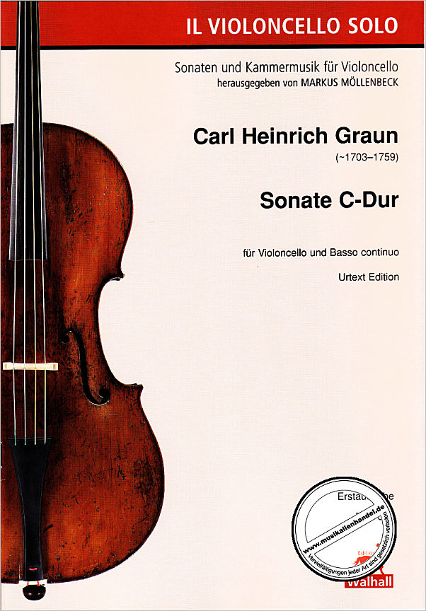 Titelbild für WALHALL 1045 - Sonate C-Dur